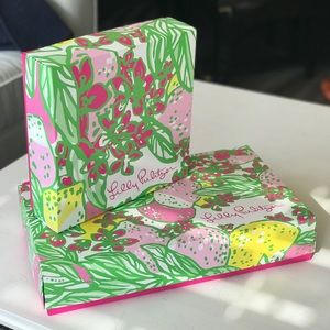 Lilly Pulitzer gift boxes